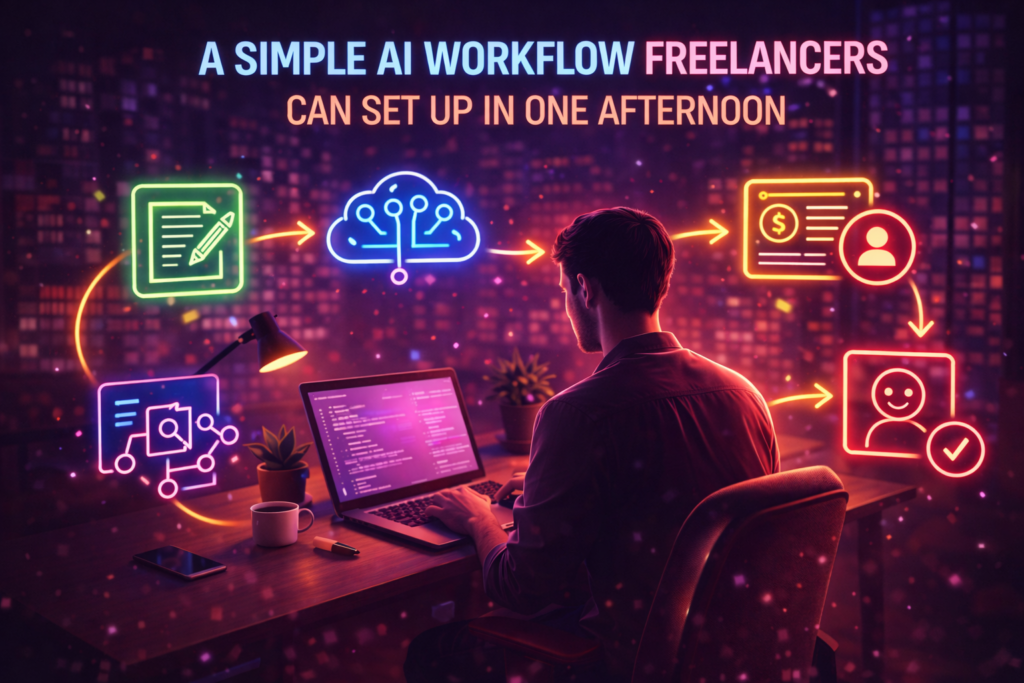 simple AI workflow for freelancers